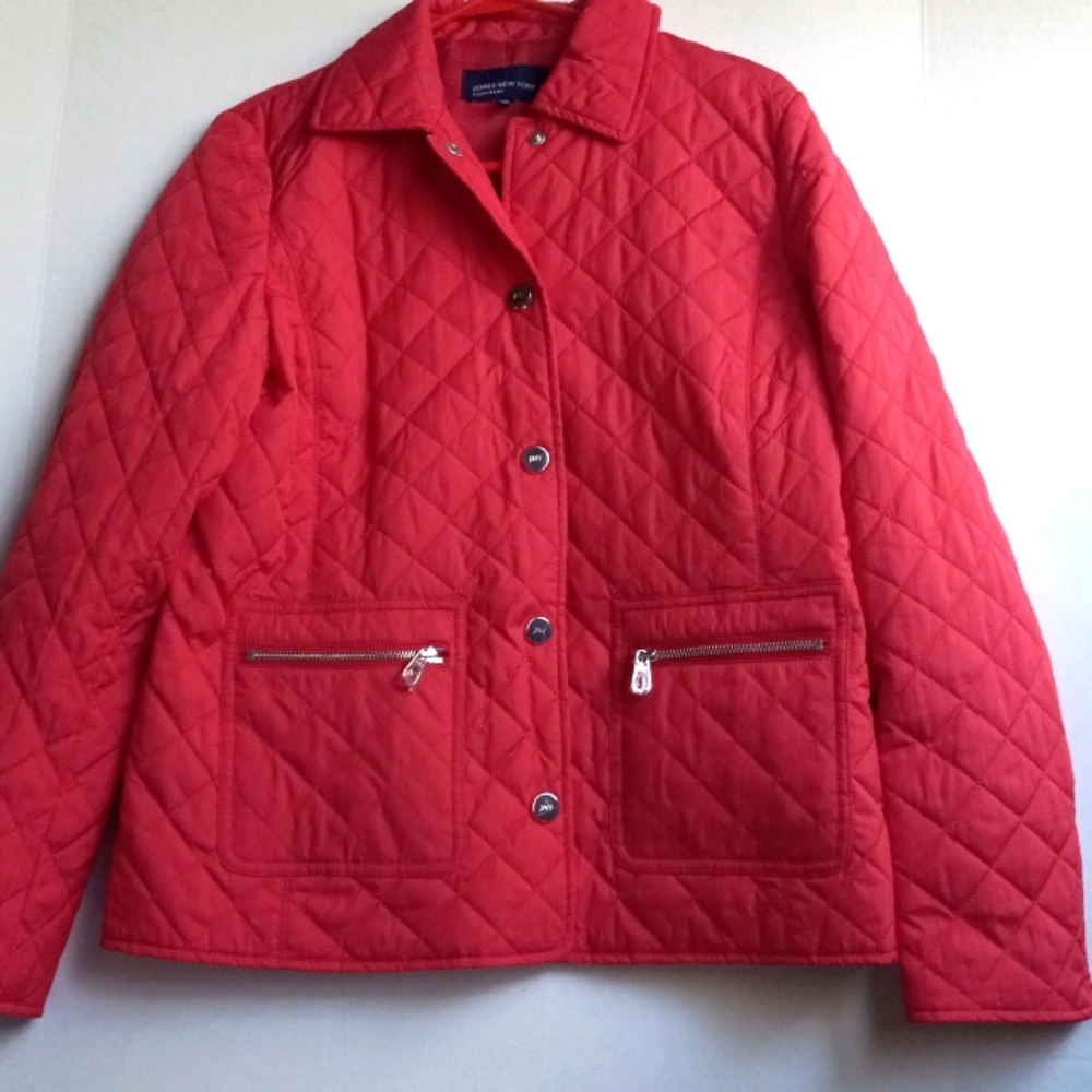 JONES NY QUILTED JACKET
